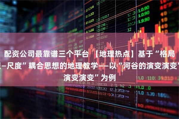 配资公司最靠谱三个平台 【地理热点】基于“格局—过程—尺度”耦合思想的地理教学——以“河谷的演变演变”为例
